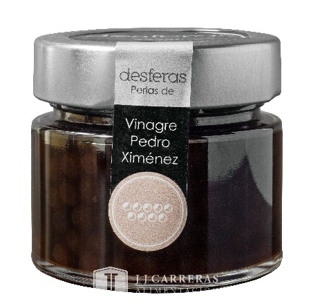 ESFERAS VINAGRE PEDRO XIMÉNEZ 4-5mm TARRO 100gr